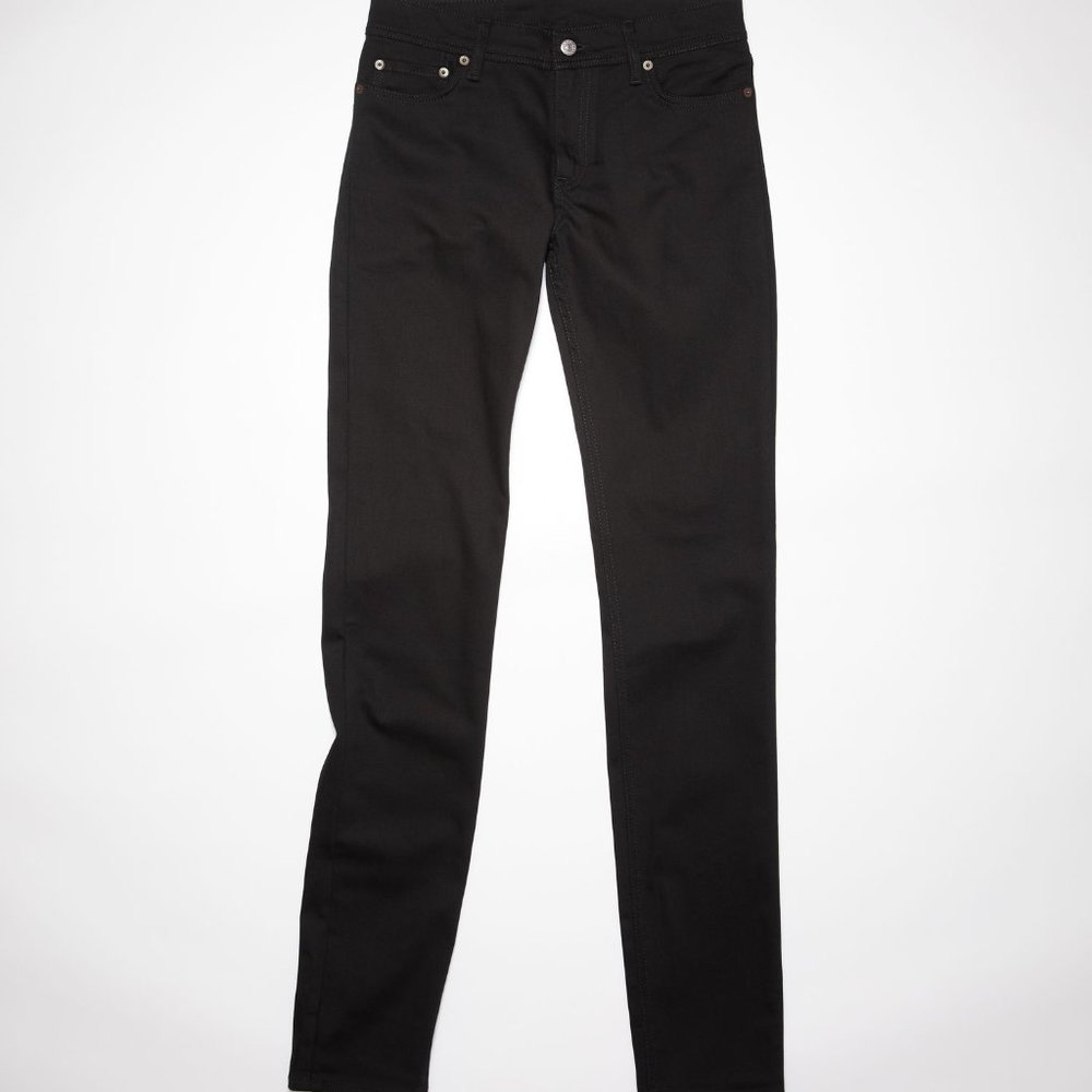 [NEW] Acne Studios SLIM FIT MENs JEANS PANTS // NORTH STAY BLACK (Size 30)